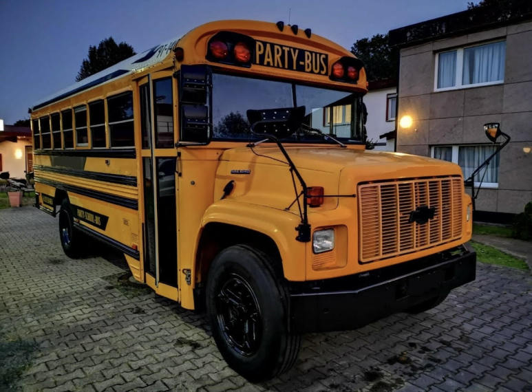 US School Party Bus (Max 30 People) In Munich | Pissup Stag Dos
