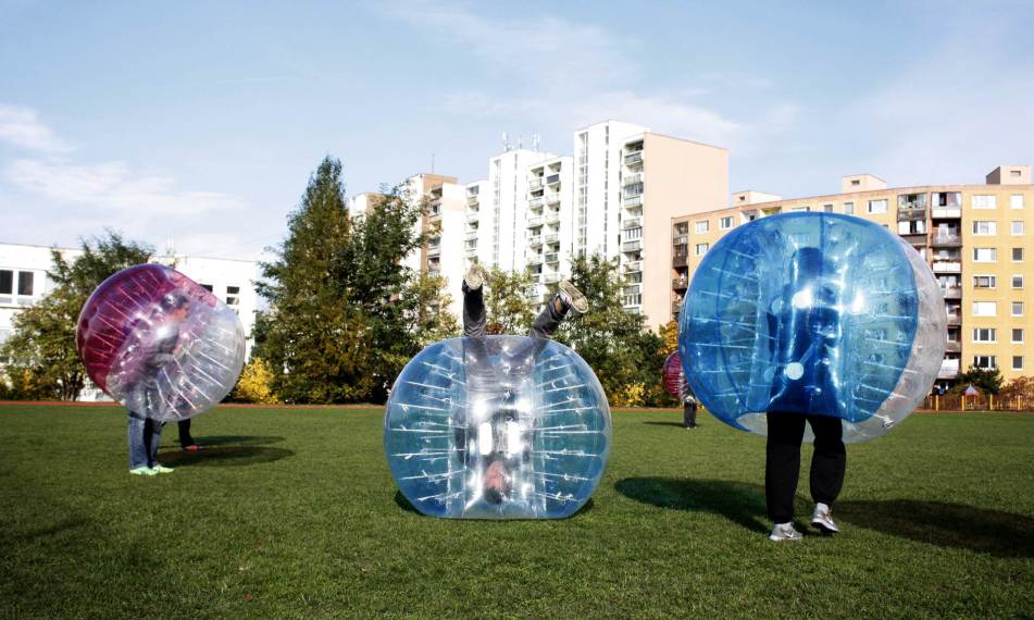 Bubble football à Bratislava | L'activité au top avec Pissup