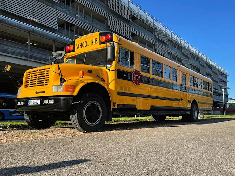 Virée en Party Bus US à Munich | Une fête EVG ambulante