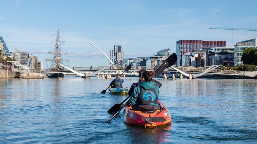 City Kayaking In Dublin | Pissup Stag Dos