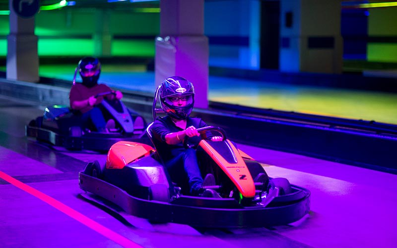 Indoor Elektro-Gokart fahren Bukarest | Jetzt buchen!