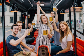 Beer Bus in Prague