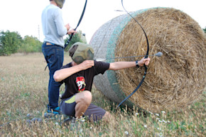 Archery Battle in Prague