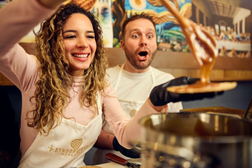 Atelier Gaufre Néerlandaise à Amsterdam - EVG gourmand