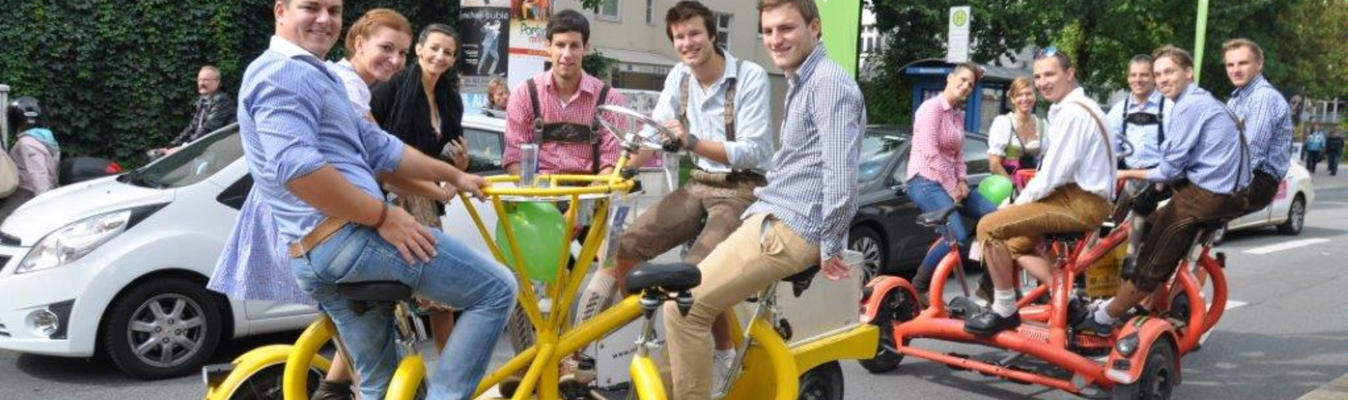 Konferenz-Bike München | | Jetzt mit Pissup Reisen buchen!