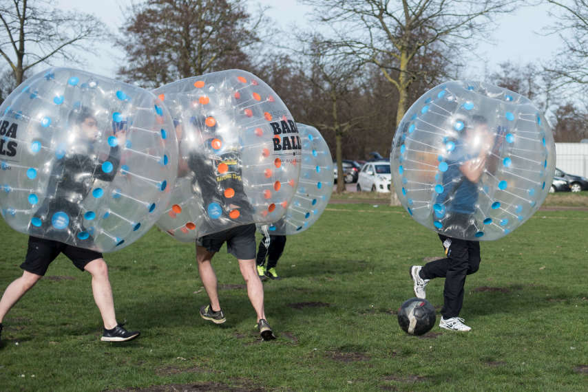 Udendørs Bubble-fodbold - Bold, som du aldrig har prøvet det før