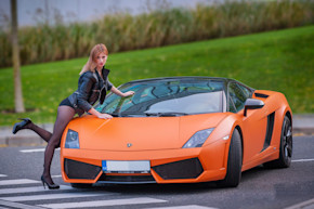 Lamborghini Ride in Prague