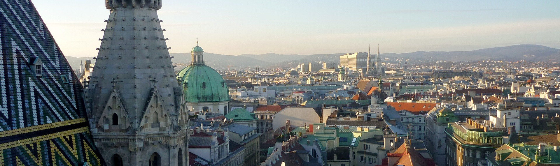 View from Stephansdom in Vienna