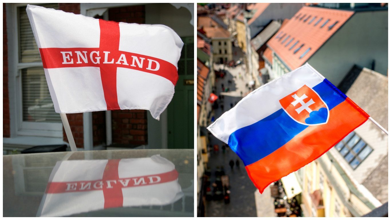 England vs Slovakia - Pissup