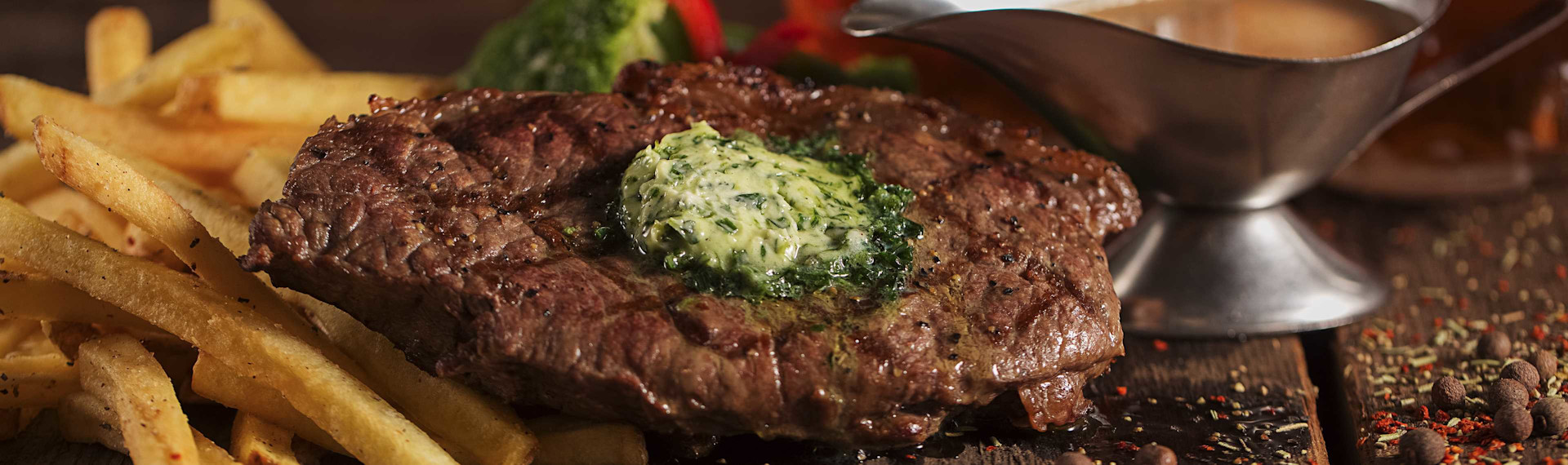 Steak essen für Junggesellenabschied