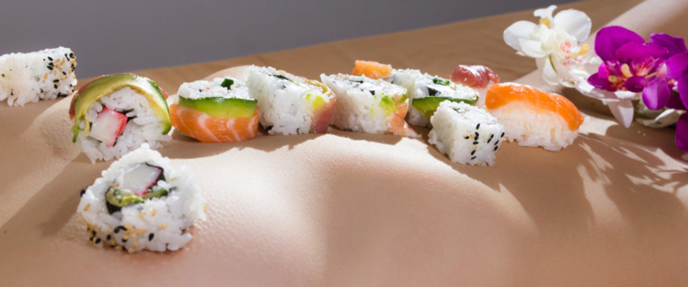 Naked Sushi für Junggesellenabschied